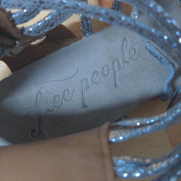 Free People Juliette Wrap Sandals Gladiator - Size 37 (US 7) - Picture 12 of 15